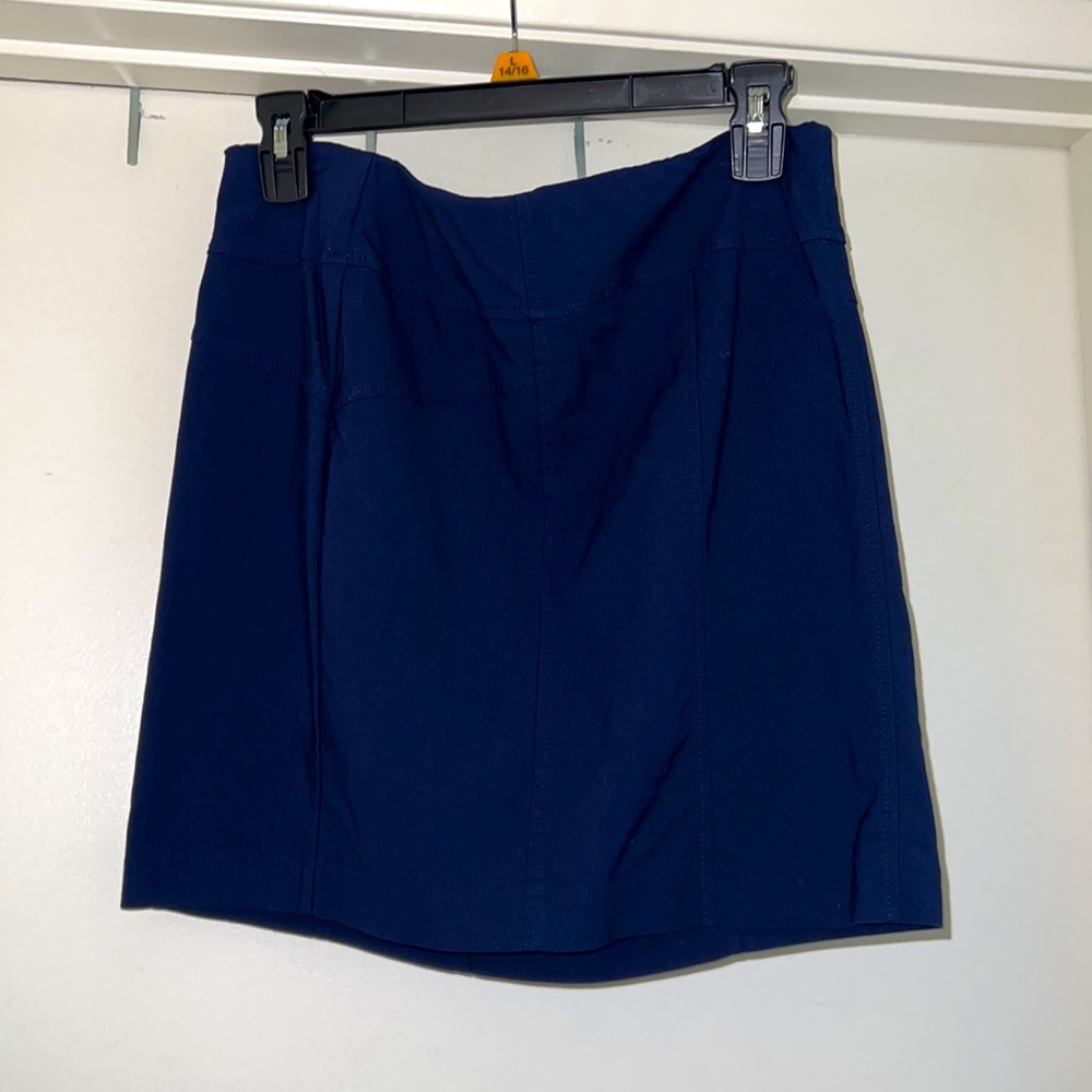 simply vera wang - navy skirt.